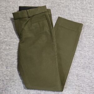 Banana Republic Women's Olive Green Pants